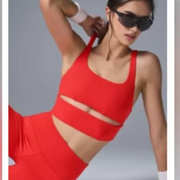 Slit Bra Color: Red Hot Summer - Picture 1 of 5